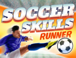 Game Soccer Skills Runner online.