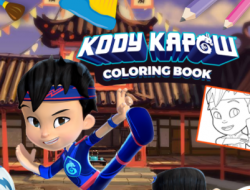 Game Kody Kapow Coloring Book online