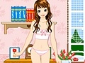 Game Dress Up - Girl at home