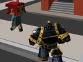 Cluiche Robot Hero: City Simulator 3D