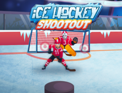 Game Ice Hockey Shootout online.