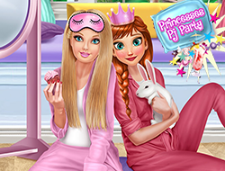 Game Princesses Pj Party online.