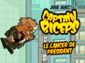 Game Joue avec Captain Biceps Le lancer de President