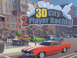 Game 3D City: 2 Player Racing online