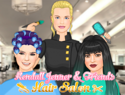 Game Kendall Jenner & Friends Hair Salon online.