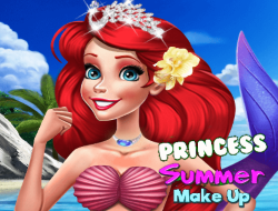Game Princess Summer Make up online.