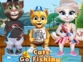 ເກມ Cats Go Fishing