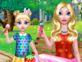 Game Mommy And Daughter Summer Day