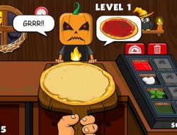 Game Halloween Pizzeria online.