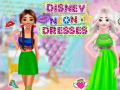 Game Disney Neon Dresses