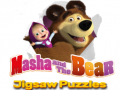 Cluiche Masha and the Bear Jigsaw Puzzles