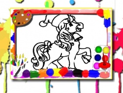 Game Horse Coloring Book online