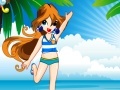 Game Little Winx in Beach