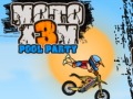 Cluiche Moto X3M Pool Party