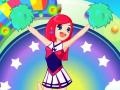 Game Beautiful Cheerleader Dress Up