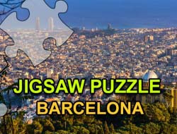 Game Jigsaw Puzzle Barcelona online.