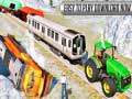 Cluiche Chained Tractor Towing Train Simulator