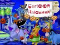 Cluiche Cartoon Halloween Slide Puzzle