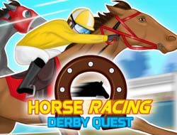 Game Horse Racing Derby Quest online.