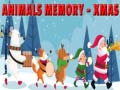 Game Animals Memory - Xmas