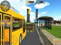 Cluiche School Bus Driving Simulator