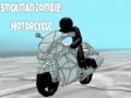 Cluiche Stickman Zombie: Motorcycle