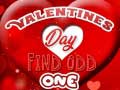 Game Valentines Day Find Odd One