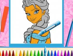 Game The Princess Sisters Coloring online