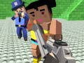 Game GunGame shooting warfare: blocky gangster online
