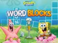 Cluiche Spongebob Squarepants Word Blocks