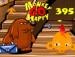 Game Monkey GO Happy Stage 395 online.