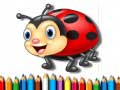 Cluiche Ladybug Coloring Book