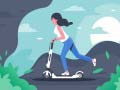 Game Electric Scooter Rides Jigsaw
