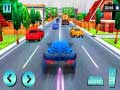 Game Car Racing in Fast Highway Traffic