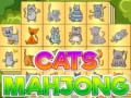 Cluiche Cats mahjong