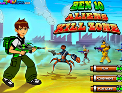 Game Ben 10 Aliens Kill Zone online