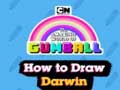 Cluiche The Amazing World of Gumball How to Draw Darwin