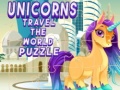 Game Unicorns Travel The World Puzzle