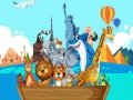 Game Crazy Friends Travel The World Puzzle