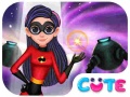 Game Superhero Violet Fashion Shoot