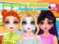 Cluiche Stayhome Princess Makeup Lessons