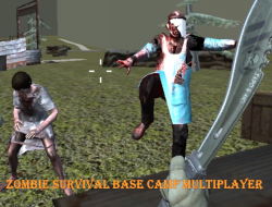 Game Zombie Survival Base Camp Multiplayer online