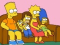 Cluiche The Simpsons Jigsaw Puzzle