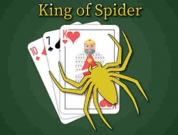 Game King of Spider Solitaire online
