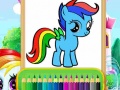 Cluiche Wonder Pony Coloring