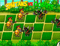 Game Spartans vs Goblins online.
