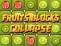 Cluiche Fruits Blocks Collapse