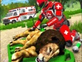 Cluiche Real Doctor Robot Animal Rescue