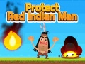 Game Protect Red Indian Man