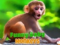 Cluiche Funny Baby Monkey